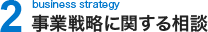 事業戦略に関する相談